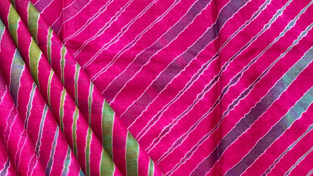 Leheriya Rajasthani Sarees - Baagh