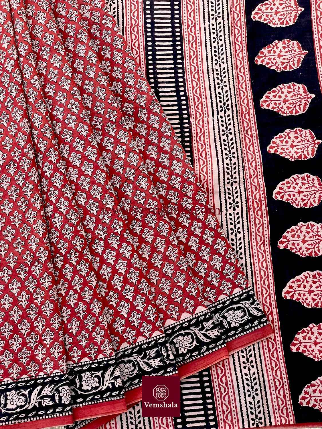 Bagru Cotton Sarees